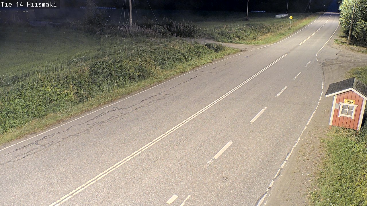 Weather Camera Image Road 14 Rantasalmi, Hiismäki, Rantasalmi, Etelä-Savo