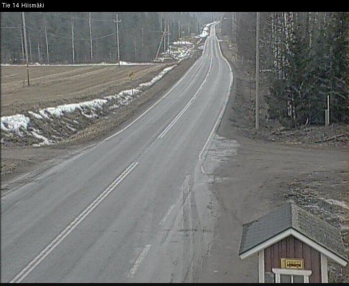 Weather Camera Image Road 14 Rantasalmi, Hiismäki, Rantasalmi, Etelä-Savo