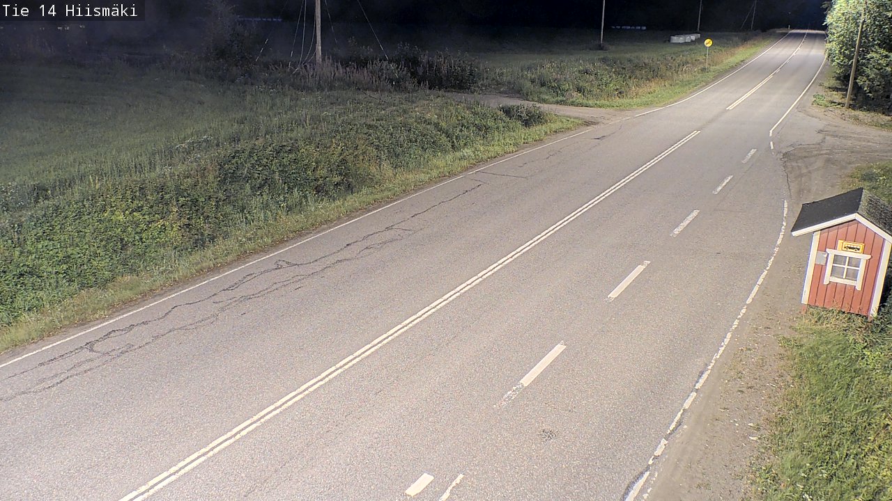 Weather Camera Image Road 14 Rantasalmi, Hiismäki, Rantasalmi, Etelä-Savo