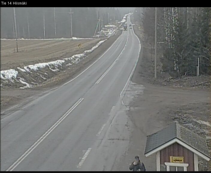 Weather Camera Image Road 14 Rantasalmi, Hiismäki, Rantasalmi, Etelä-Savo