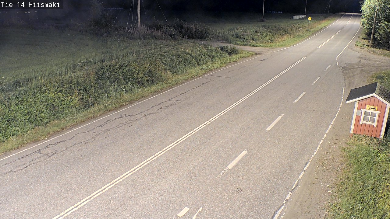 Weather Camera Image Road 14 Rantasalmi, Hiismäki, Rantasalmi, Etelä-Savo