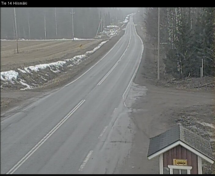 Weather Camera Image Road 14 Rantasalmi, Hiismäki, Rantasalmi, Etelä-Savo