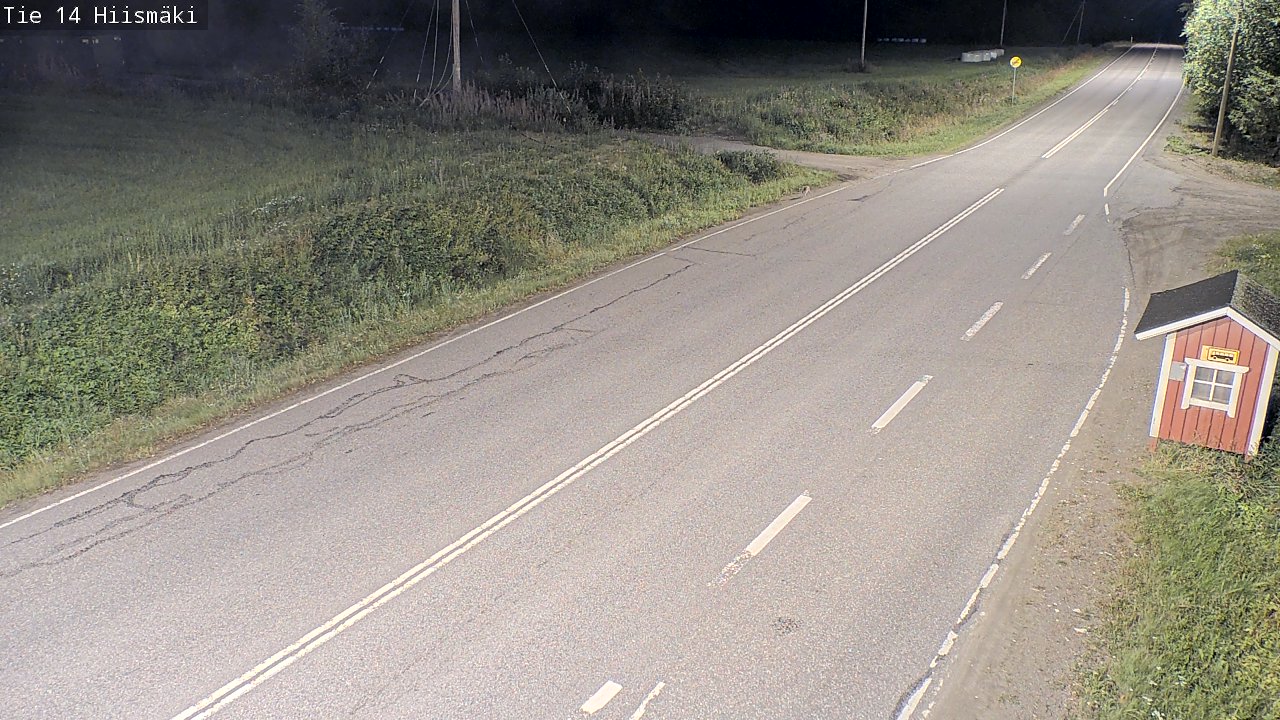 Weather Camera Image Road 14 Rantasalmi, Hiismäki, Rantasalmi, Etelä-Savo