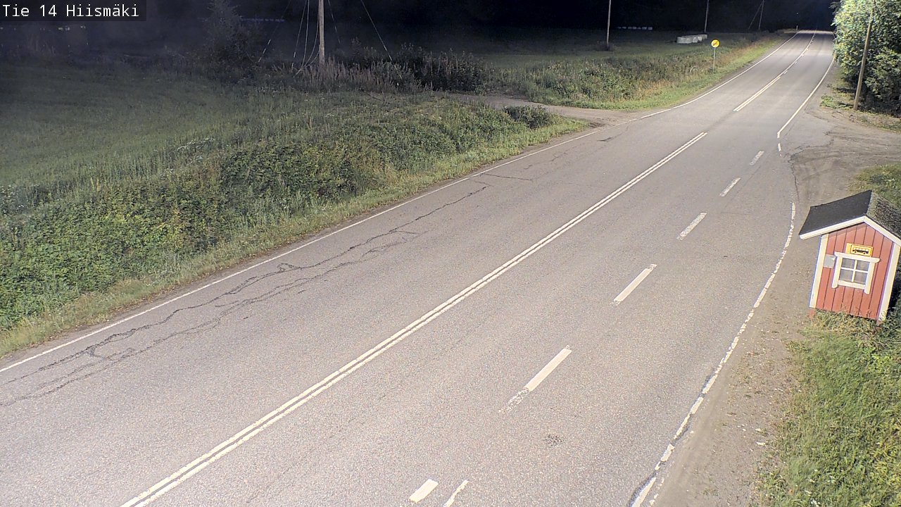 Weather Camera Image Road 14 Rantasalmi, Hiismäki, Rantasalmi, Etelä-Savo