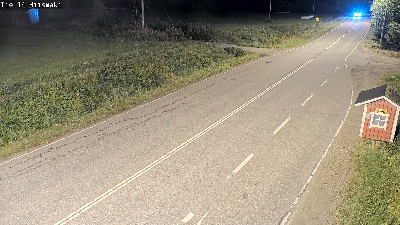 Weather Camera Image Road 14 Rantasalmi, Hiismäki, Rantasalmi, Etelä-Savo