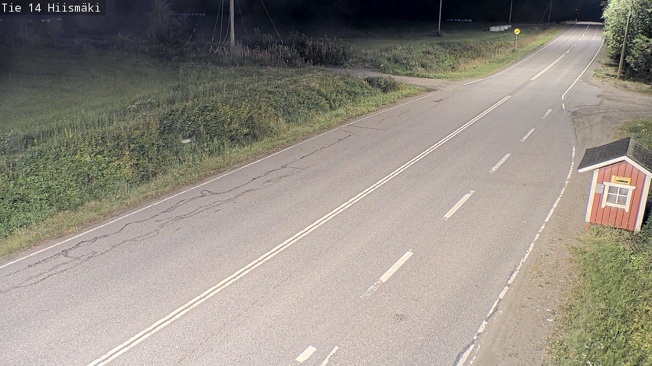 Weather Camera Image Road 14 Rantasalmi, Hiismäki, Rantasalmi, Etelä-Savo