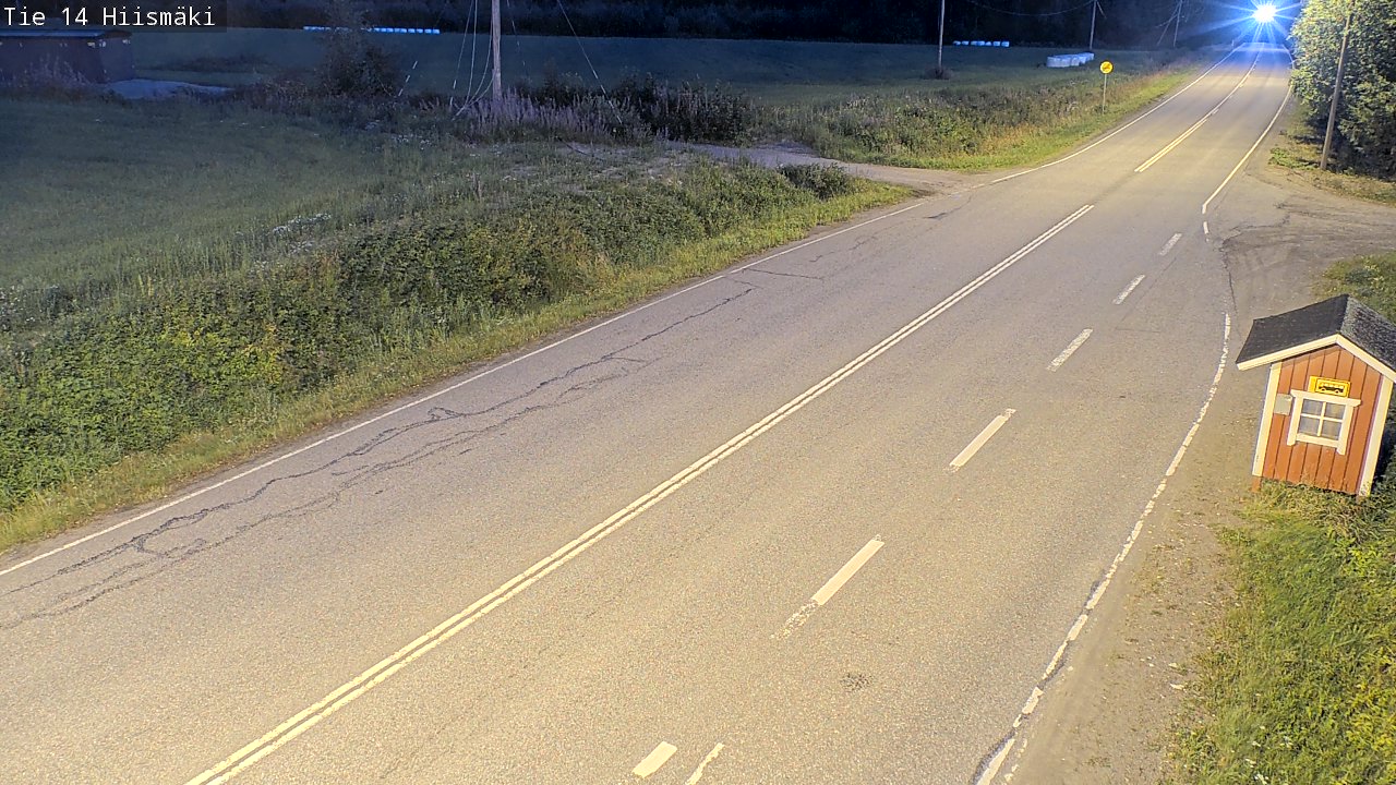 Weather Camera Image Road 14 Rantasalmi, Hiismäki, Rantasalmi, Etelä-Savo