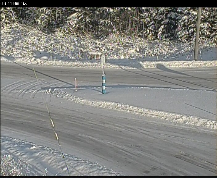 Weather Camera Image Road 14 Rantasalmi, Hiismäki, Rantasalmi, Etelä-Savo