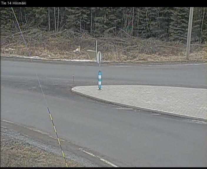 Weather Camera Image Road 14 Rantasalmi, Hiismäki, Rantasalmi, Etelä-Savo