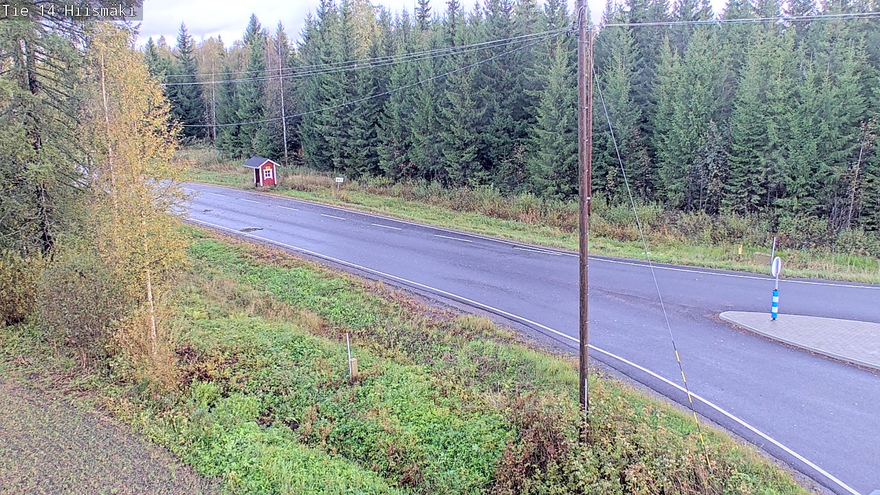 Weather Camera Image Road 14 Rantasalmi, Hiismäki, Rantasalmi, Etelä-Savo