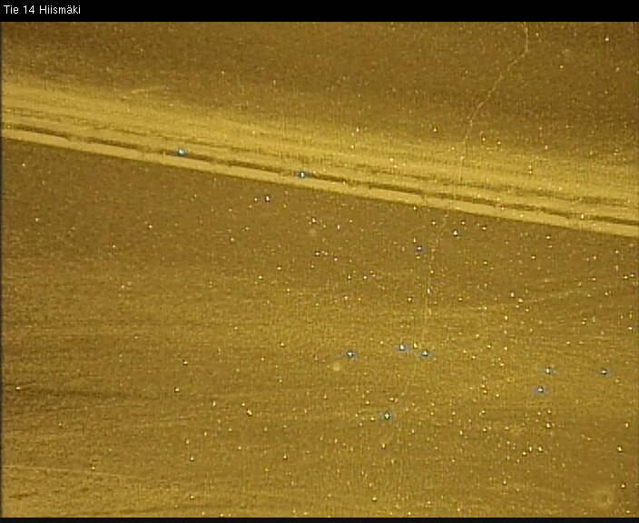 Weather Camera Image Väg 14 Rantasalmi, Hiismäki, Rantasalmi, Etelä-Savo