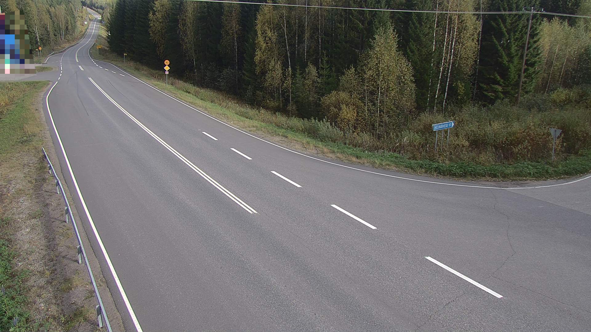 Weather Camera Image Tie 23, Heinävesi, Lamminpää, Heinävesi, Pohjois-Karjala