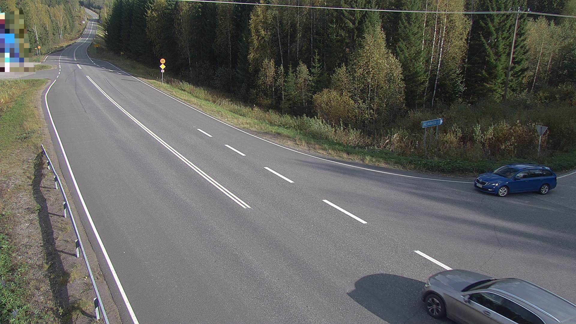 Weather Camera Image Tie 23, Heinävesi, Lamminpää, Heinävesi, Pohjois-Karjala