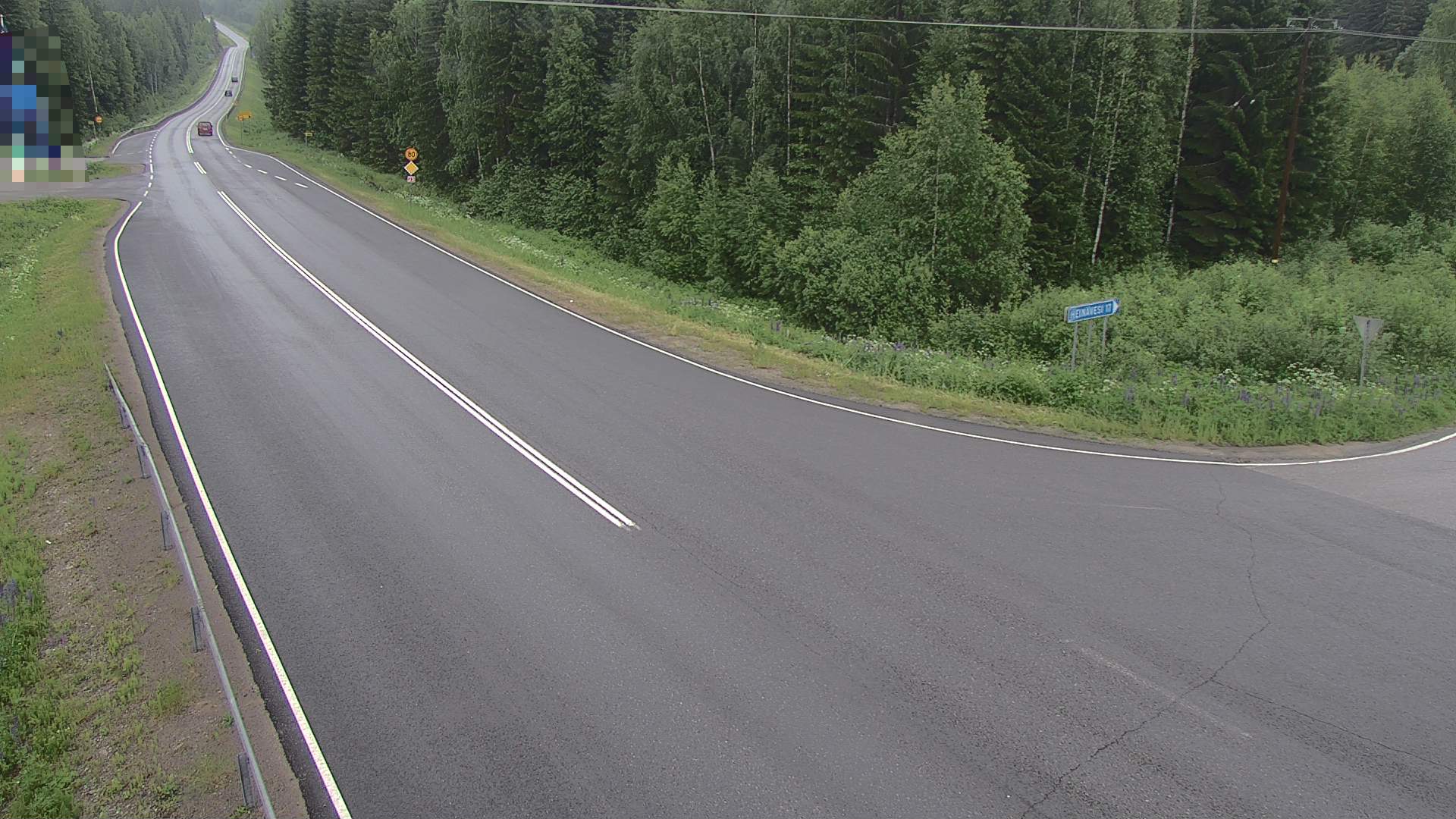 Weather Camera Image Tie 23, Heinävesi, Lamminpää, Heinävesi, Pohjois-Karjala