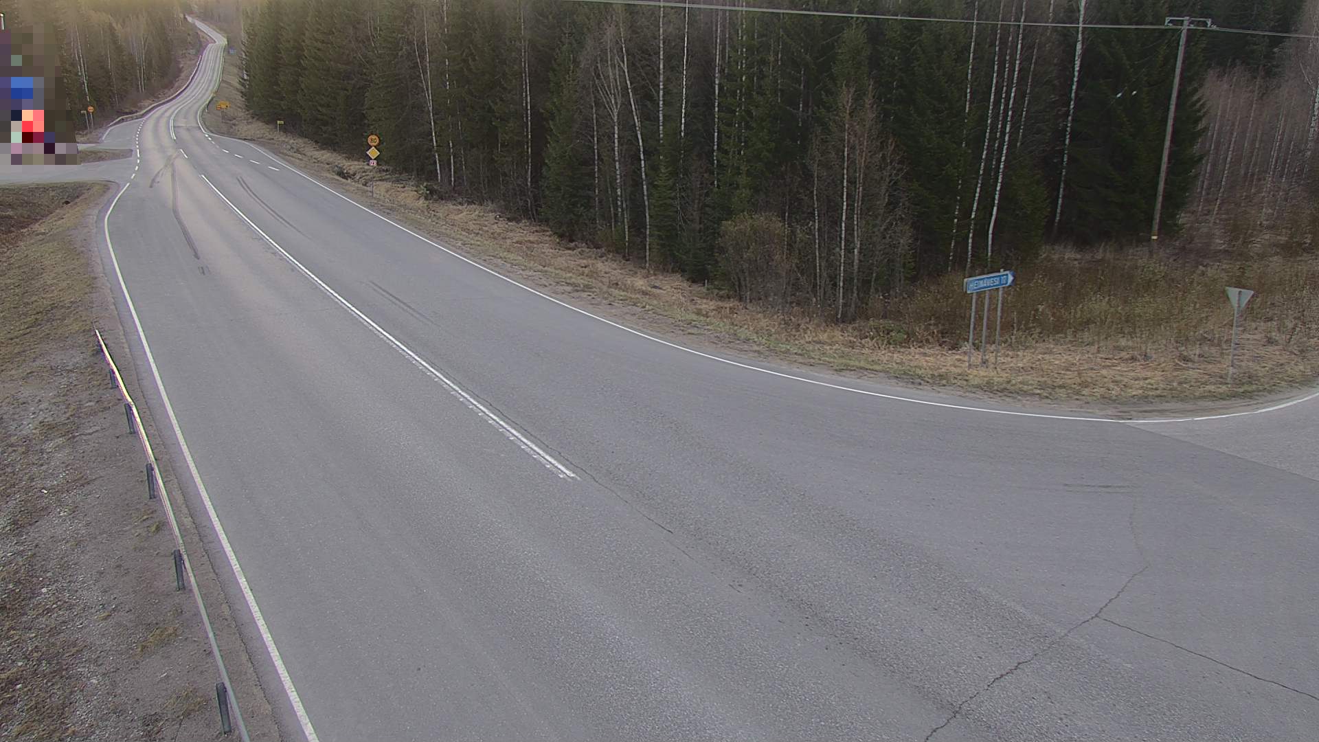Weather Camera Image Tie 23, Heinävesi, Lamminpää, Heinävesi, Pohjois-Karjala