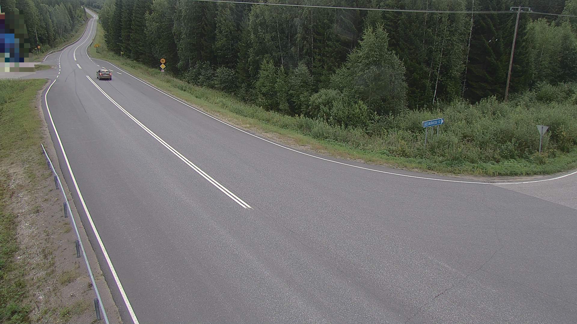 Weather Camera Image Tie 23, Heinävesi, Lamminpää, Heinävesi, Pohjois-Karjala