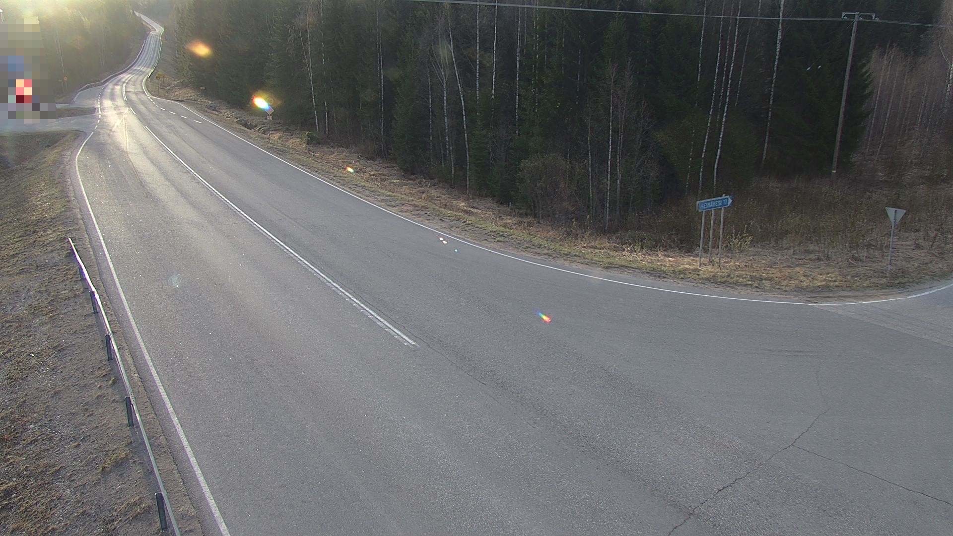 Weather Camera Image Tie 23, Heinävesi, Lamminpää, Heinävesi, Pohjois-Karjala