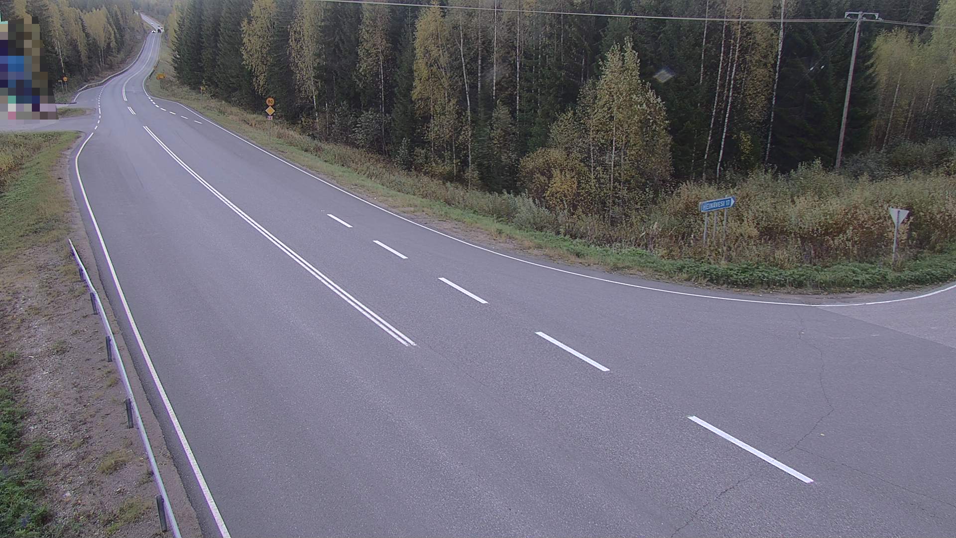 Weather Camera Image Tie 23, Heinävesi, Lamminpää, Heinävesi, Pohjois-Karjala