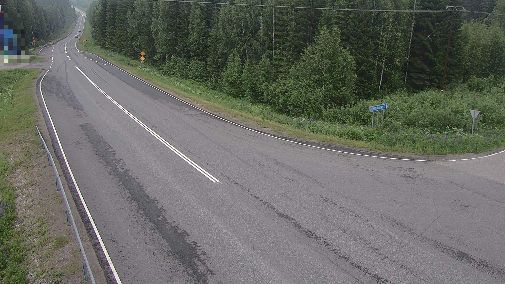 Weather Camera Image Tie 23, Heinävesi, Lamminpää, Heinävesi, Pohjois-Karjala