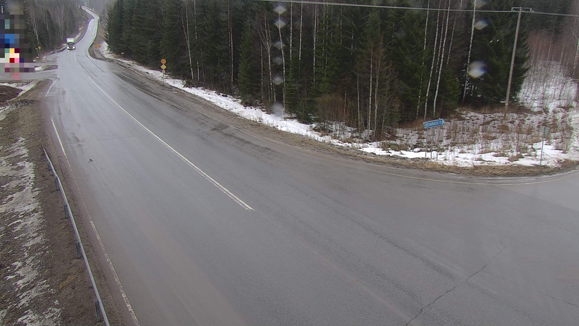 Weather Camera Image Tie 23, Heinävesi, Lamminpää, Heinävesi, Pohjois-Karjala