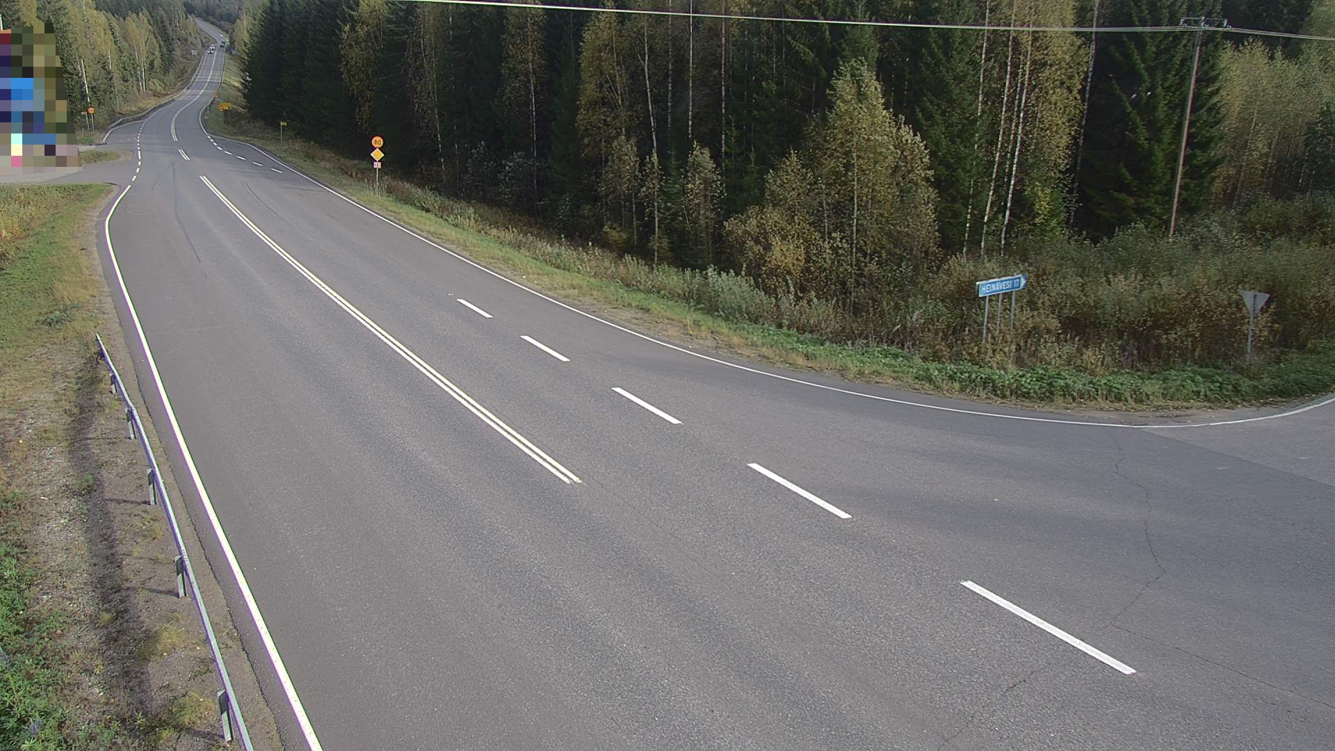 Weather Camera Image Tie 23, Heinävesi, Lamminpää, Heinävesi, Pohjois-Karjala
