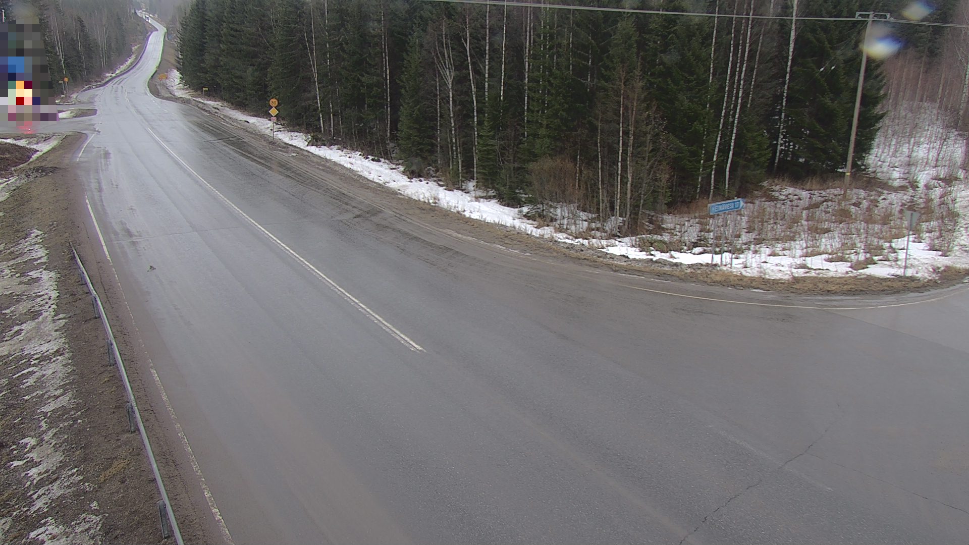 Weather Camera Image Tie 23, Heinävesi, Lamminpää, Heinävesi, Pohjois-Karjala