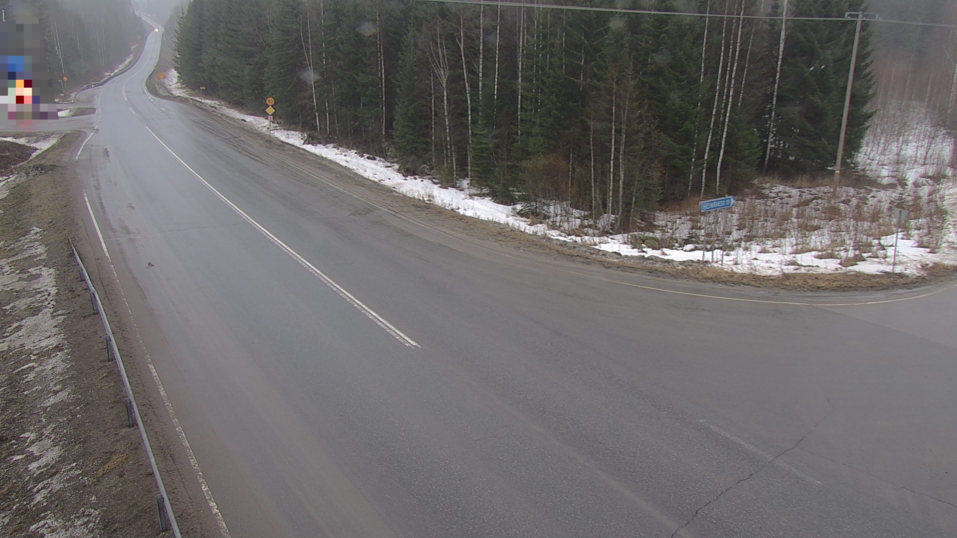 Weather Camera Image Tie 23, Heinävesi, Lamminpää, Heinävesi, Pohjois-Karjala