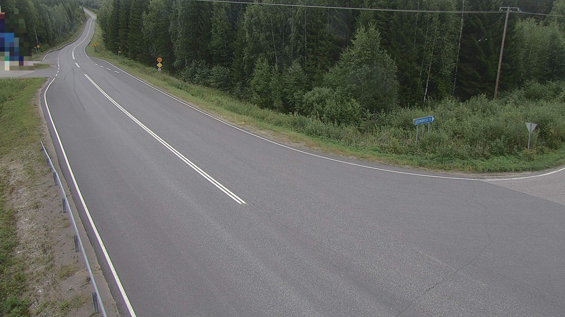 Weather Camera Image Tie 23, Heinävesi, Lamminpää, Heinävesi, Pohjois-Karjala