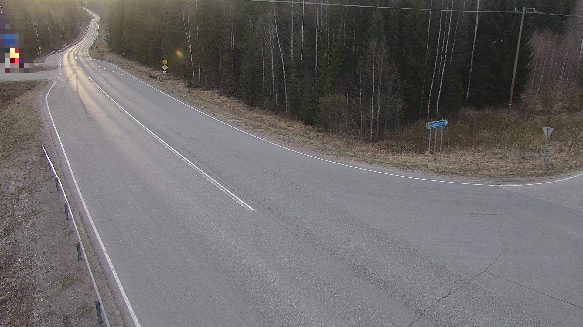 Weather Camera Image Tie 23, Heinävesi, Lamminpää, Heinävesi, Pohjois-Karjala