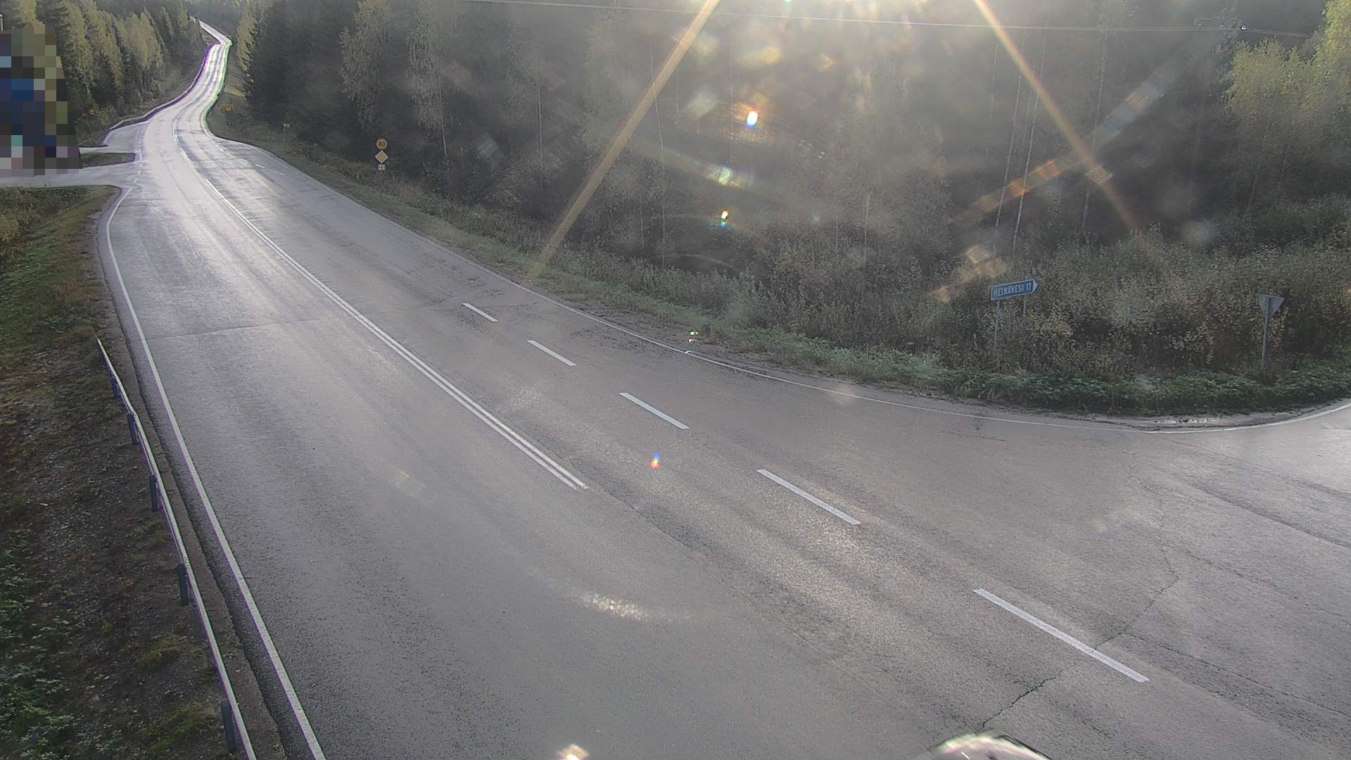 Weather Camera Image Tie 23, Heinävesi, Lamminpää, Heinävesi, Pohjois-Karjala