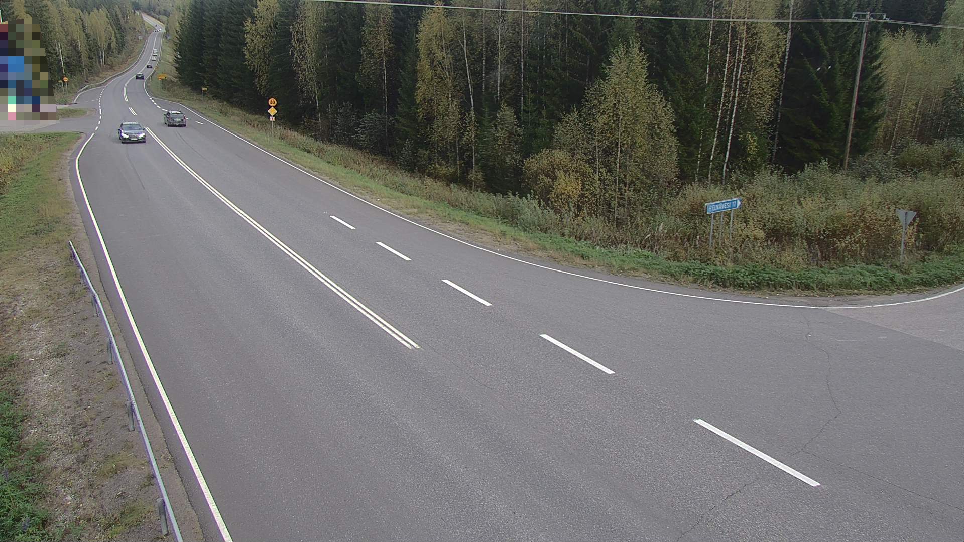 Weather Camera Image Tie 23, Heinävesi, Lamminpää, Heinävesi, Pohjois-Karjala