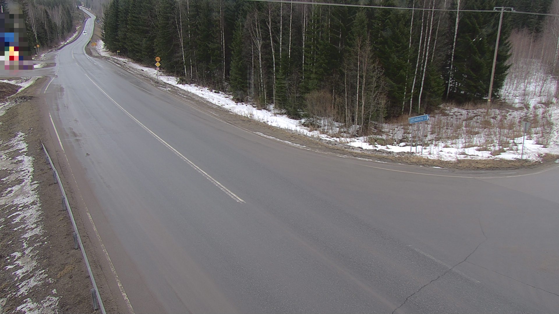Weather Camera Image Tie 23, Heinävesi, Lamminpää, Heinävesi, Pohjois-Karjala