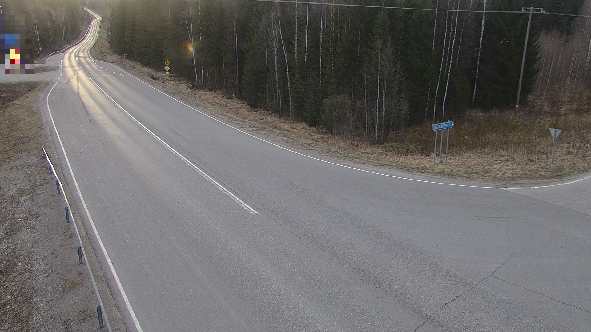 Weather Camera Image Tie 23, Heinävesi, Lamminpää, Heinävesi, Pohjois-Karjala