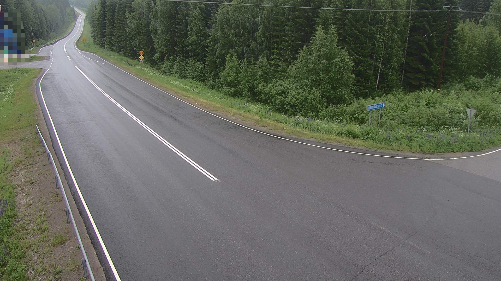 Weather Camera Image Tie 23, Heinävesi, Lamminpää, Heinävesi, Pohjois-Karjala