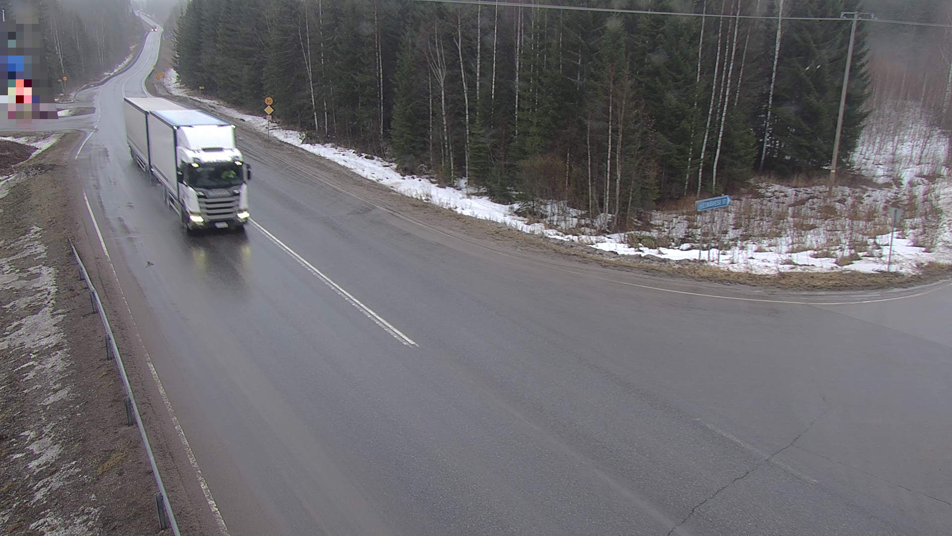 Weather Camera Image Tie 23, Heinävesi, Lamminpää, Heinävesi, Pohjois-Karjala