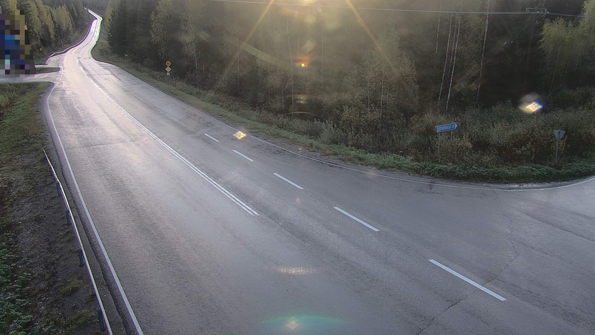 Weather Camera Image Tie 23, Heinävesi, Lamminpää, Heinävesi, Pohjois-Karjala