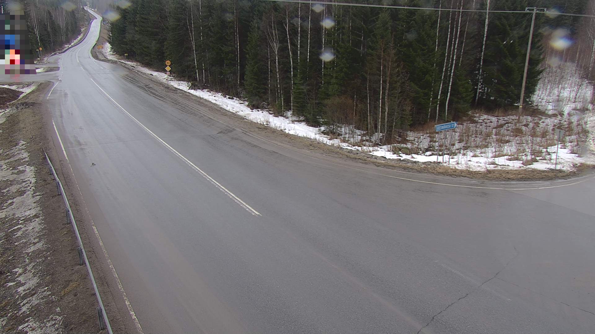Weather Camera Image Tie 23, Heinävesi, Lamminpää, Heinävesi, Pohjois-Karjala