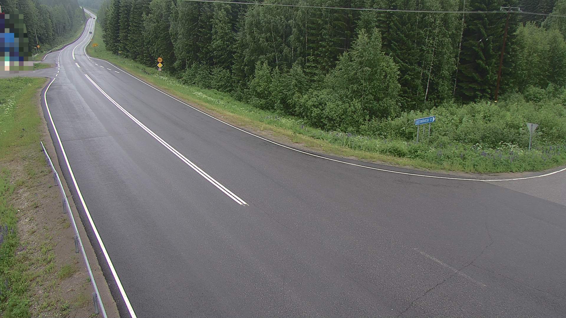 Weather Camera Image Tie 23, Heinävesi, Lamminpää, Heinävesi, Pohjois-Karjala