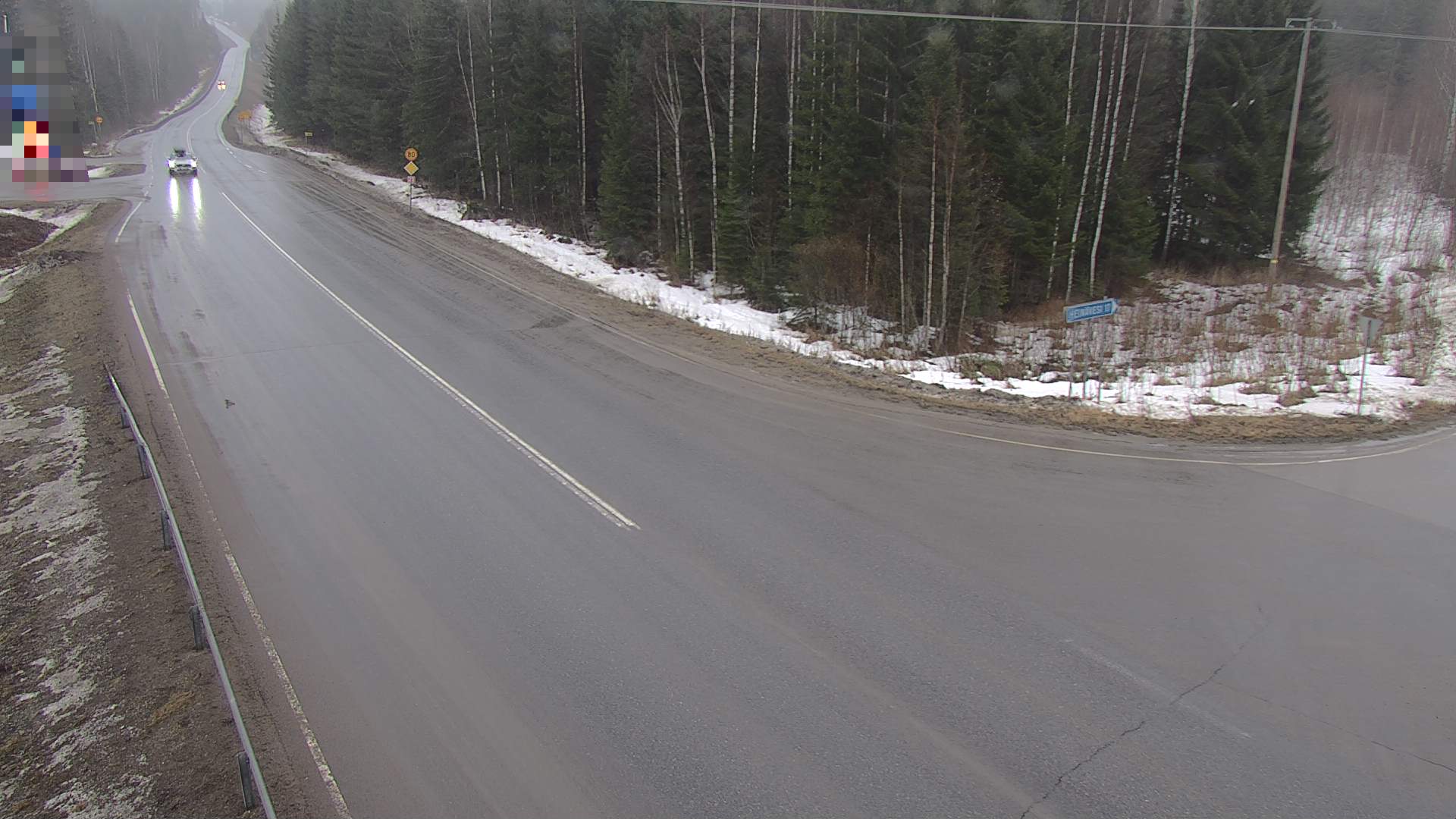 Weather Camera Image Tie 23, Heinävesi, Lamminpää, Heinävesi, Pohjois-Karjala
