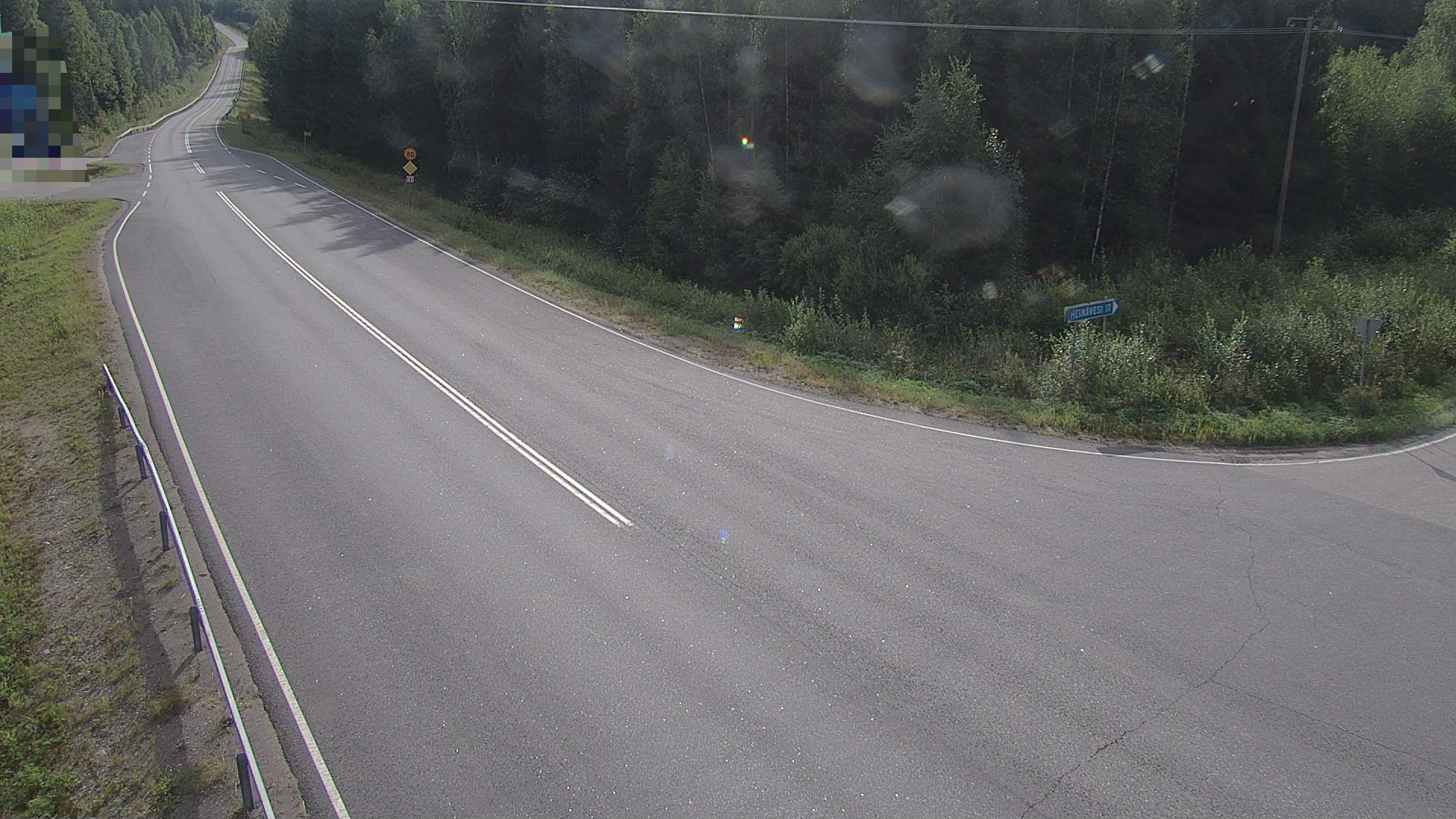 Weather Camera Image Tie 23, Heinävesi, Lamminpää, Heinävesi, Pohjois-Karjala