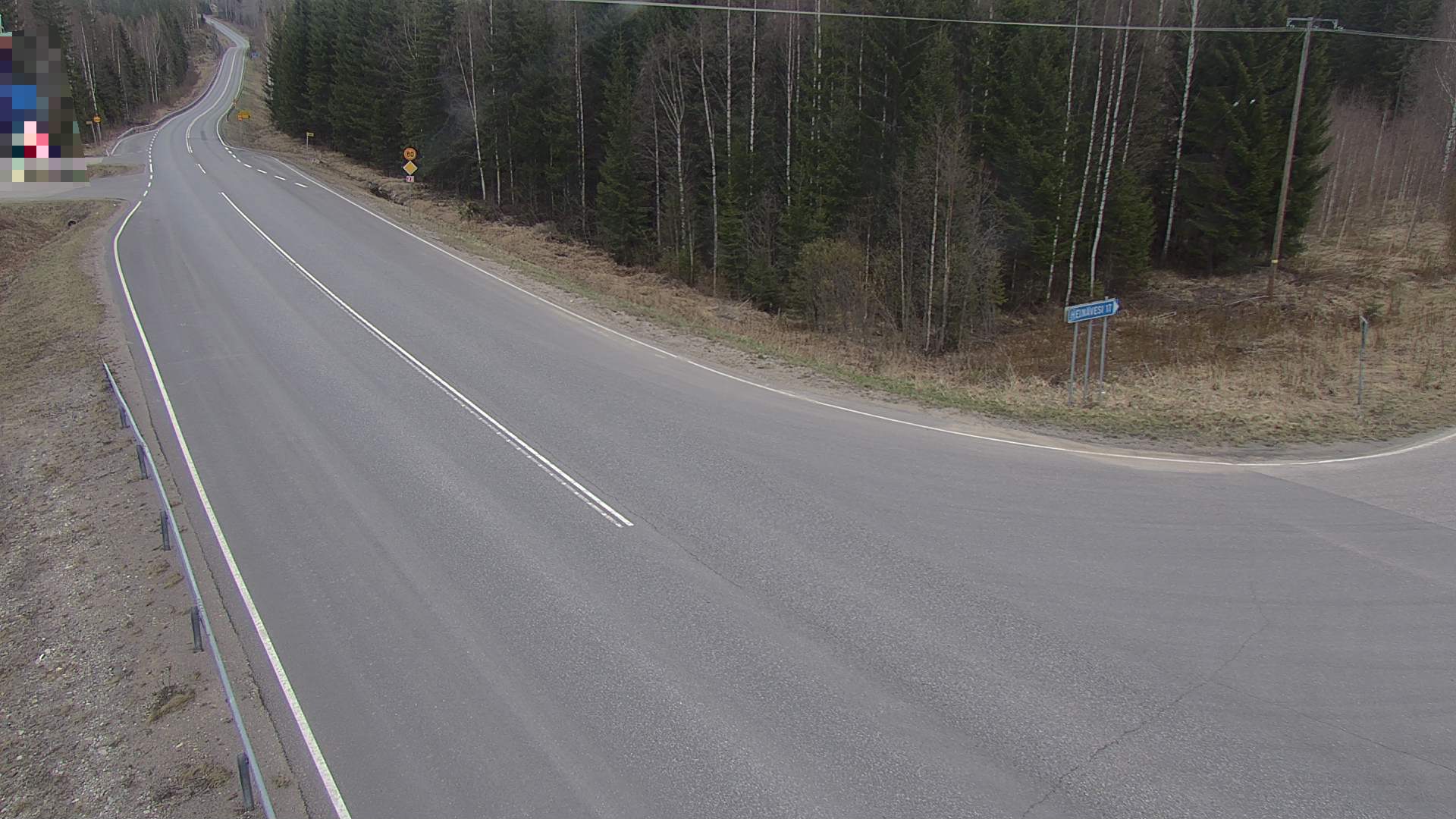 Weather Camera Image Tie 23, Heinävesi, Lamminpää, Heinävesi, Pohjois-Karjala
