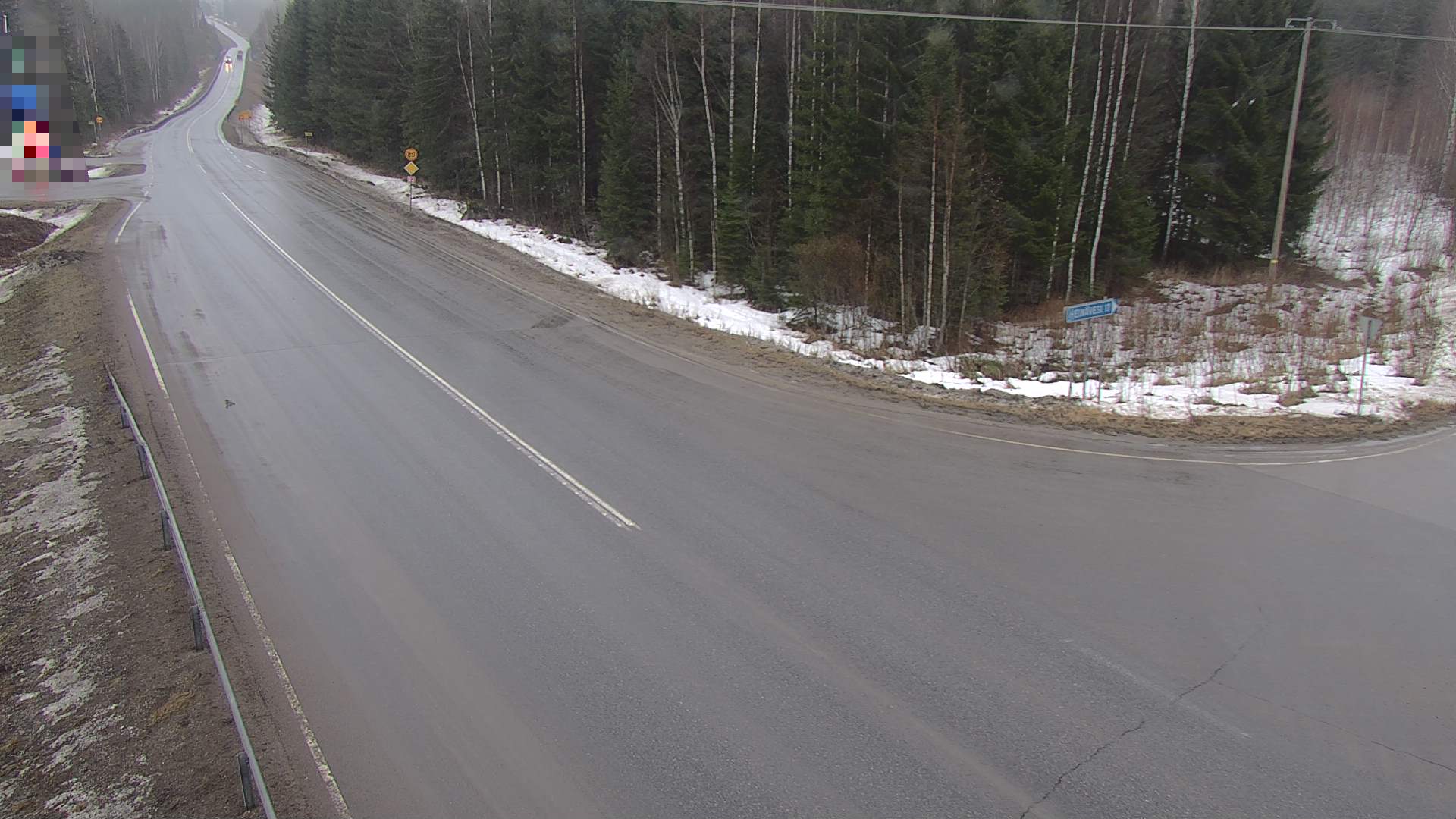 Weather Camera Image Tie 23, Heinävesi, Lamminpää, Heinävesi, Pohjois-Karjala