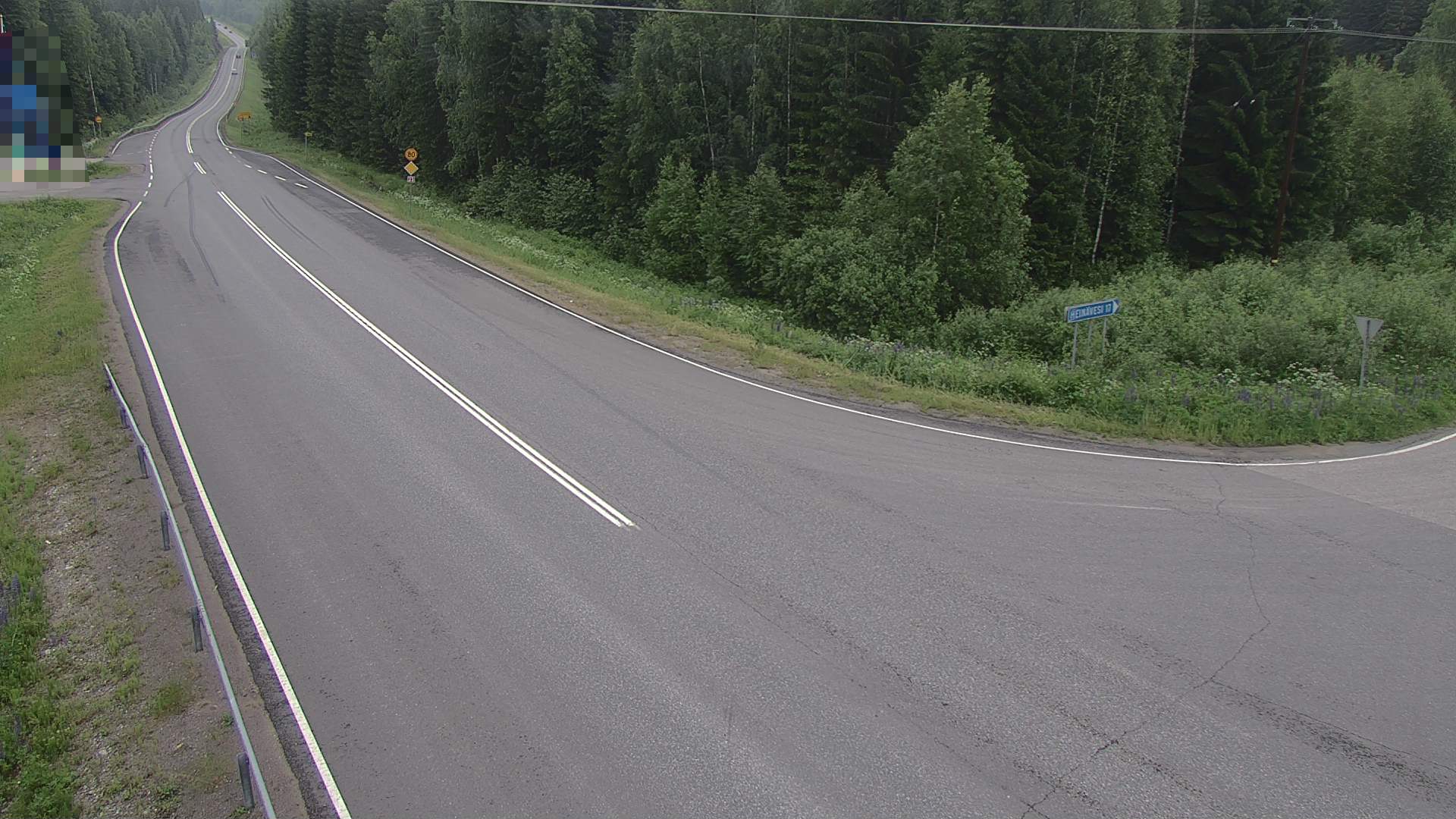 Weather Camera Image Tie 23, Heinävesi, Lamminpää, Heinävesi, Pohjois-Karjala