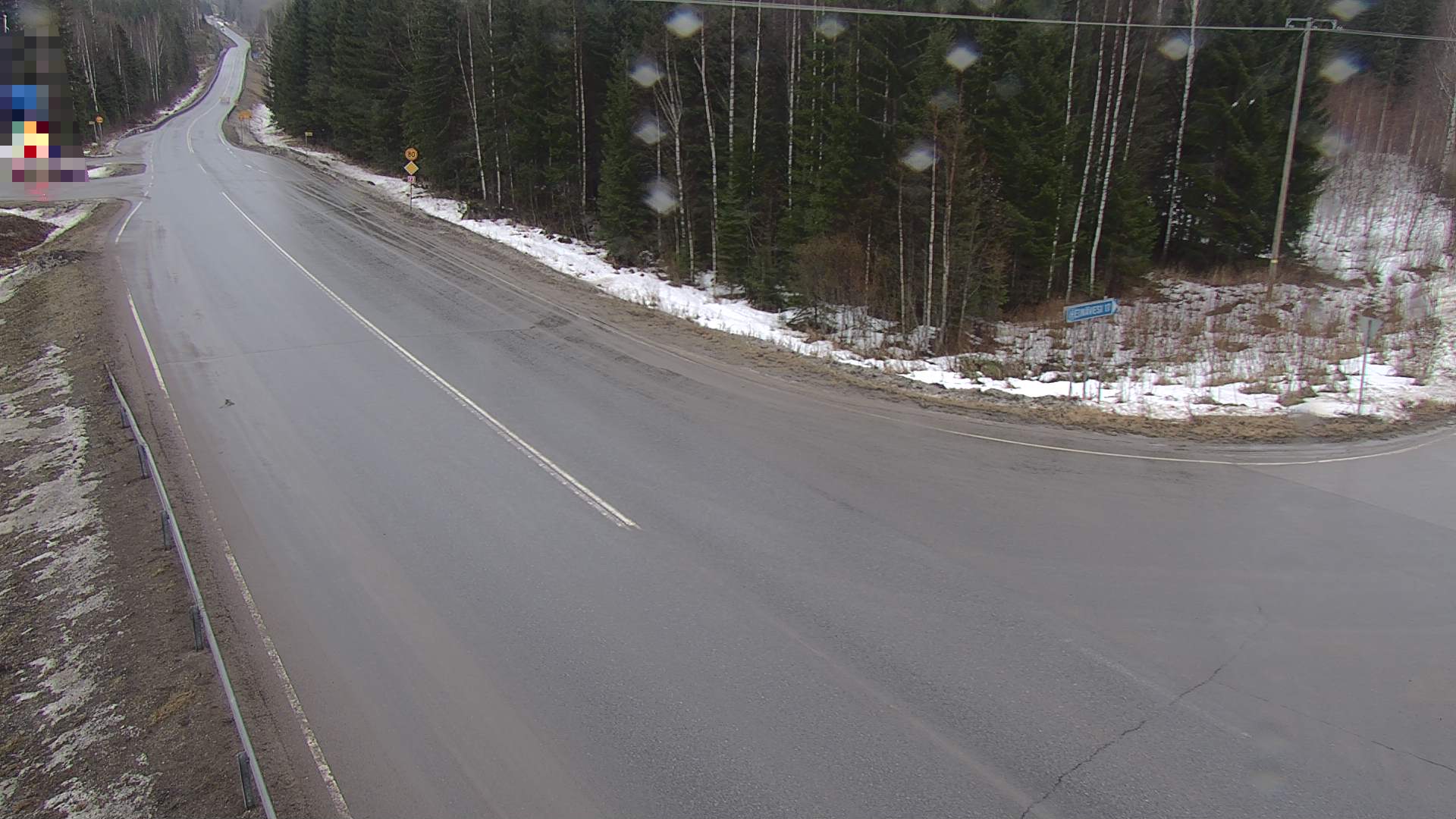 Weather Camera Image Tie 23, Heinävesi, Lamminpää, Heinävesi, Pohjois-Karjala