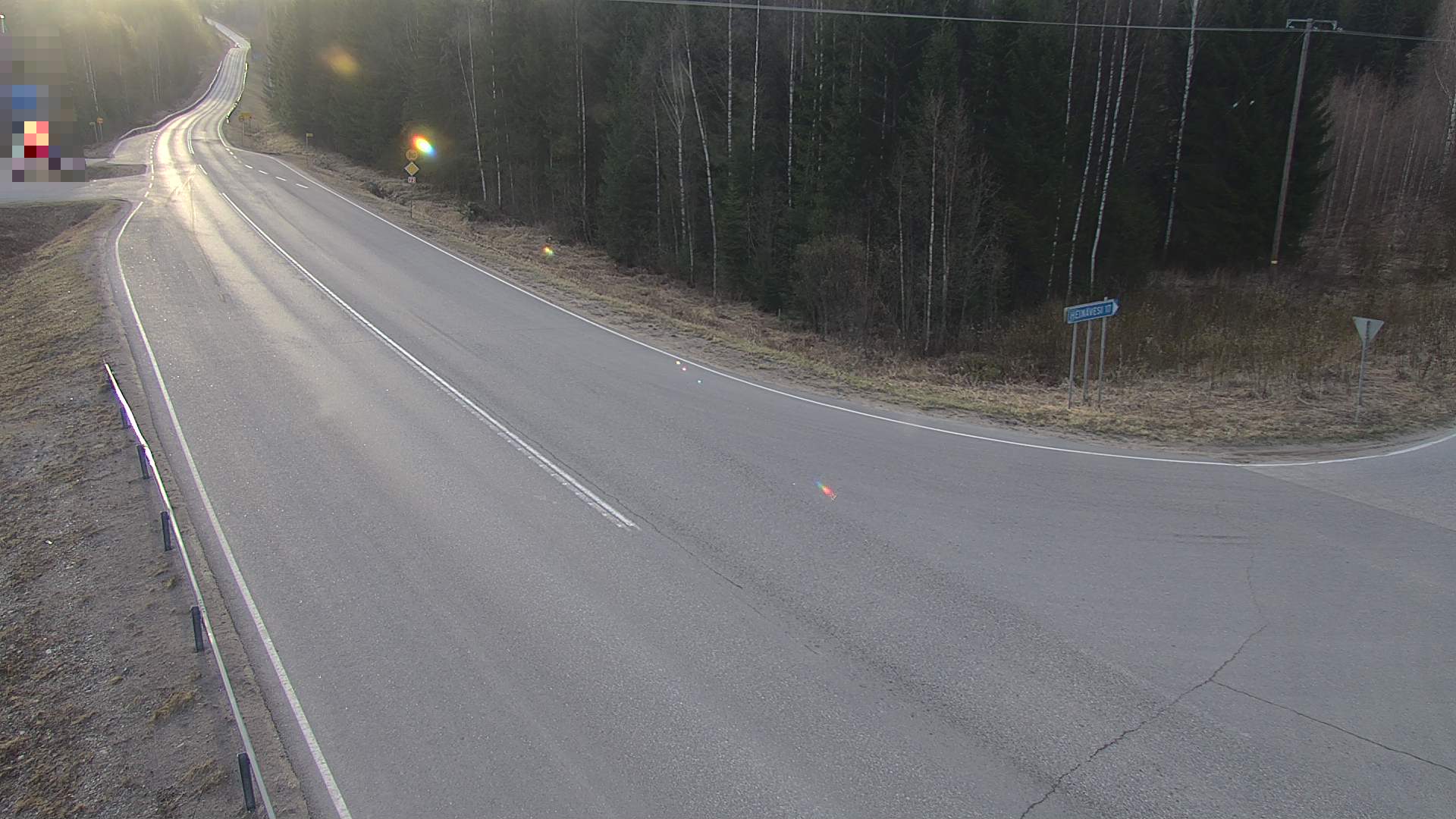 Weather Camera Image Tie 23, Heinävesi, Lamminpää, Heinävesi, Pohjois-Karjala