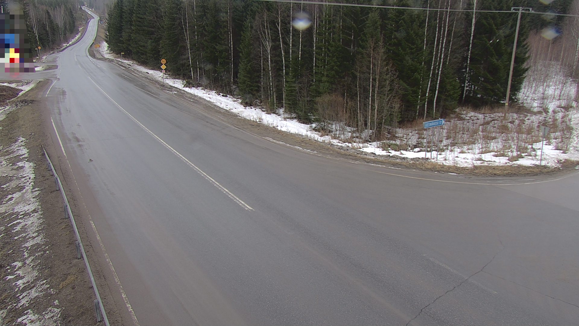 Weather Camera Image Tie 23, Heinävesi, Lamminpää, Heinävesi, Pohjois-Karjala
