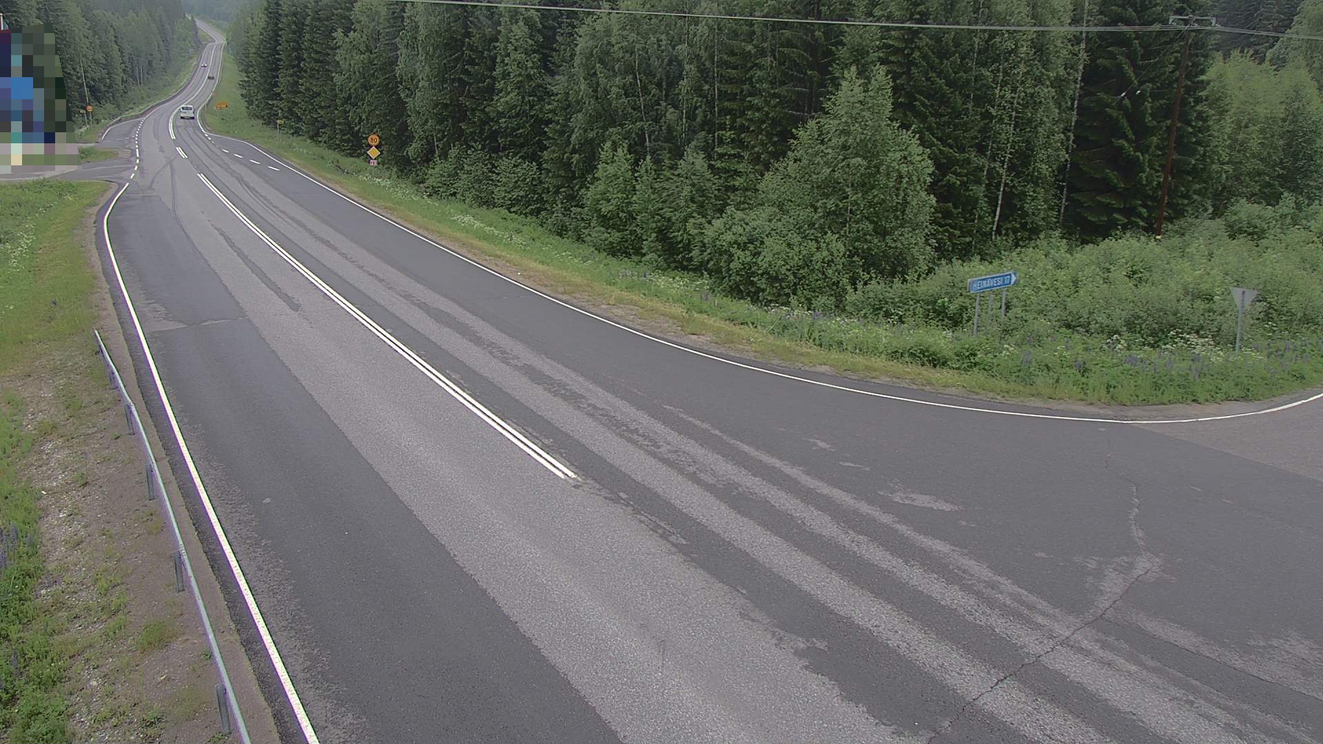 Weather Camera Image Tie 23, Heinävesi, Lamminpää, Heinävesi, Pohjois-Karjala