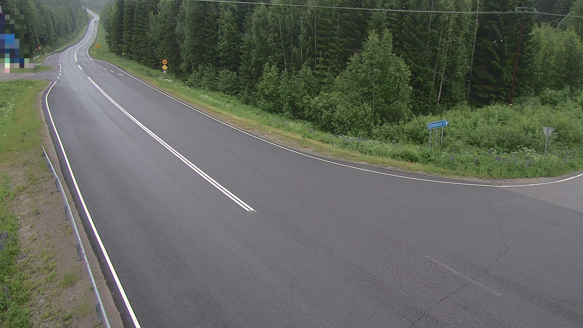 Weather Camera Image Tie 23, Heinävesi, Lamminpää, Heinävesi, Pohjois-Karjala