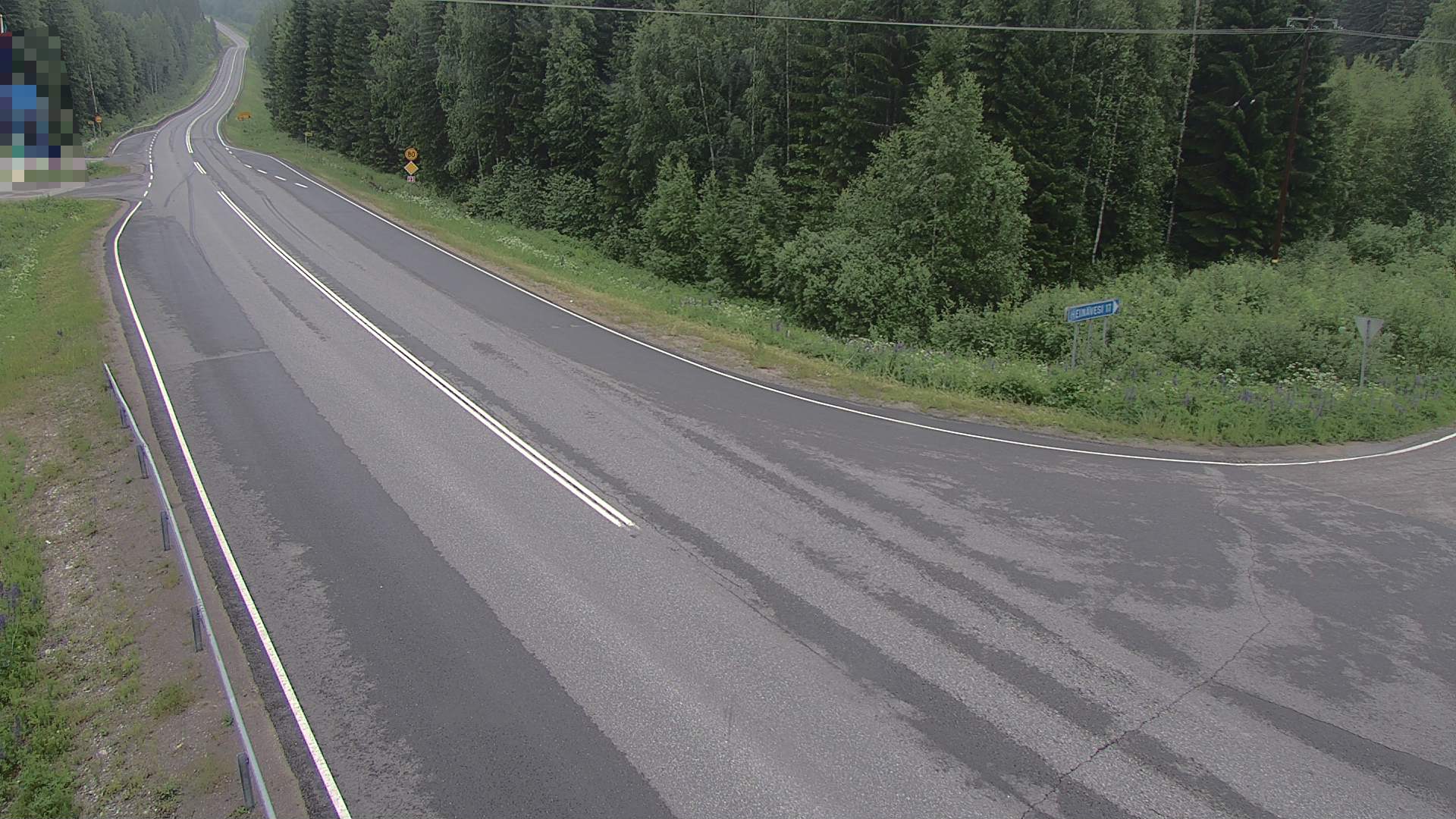Weather Camera Image Tie 23, Heinävesi, Lamminpää, Heinävesi, Pohjois-Karjala