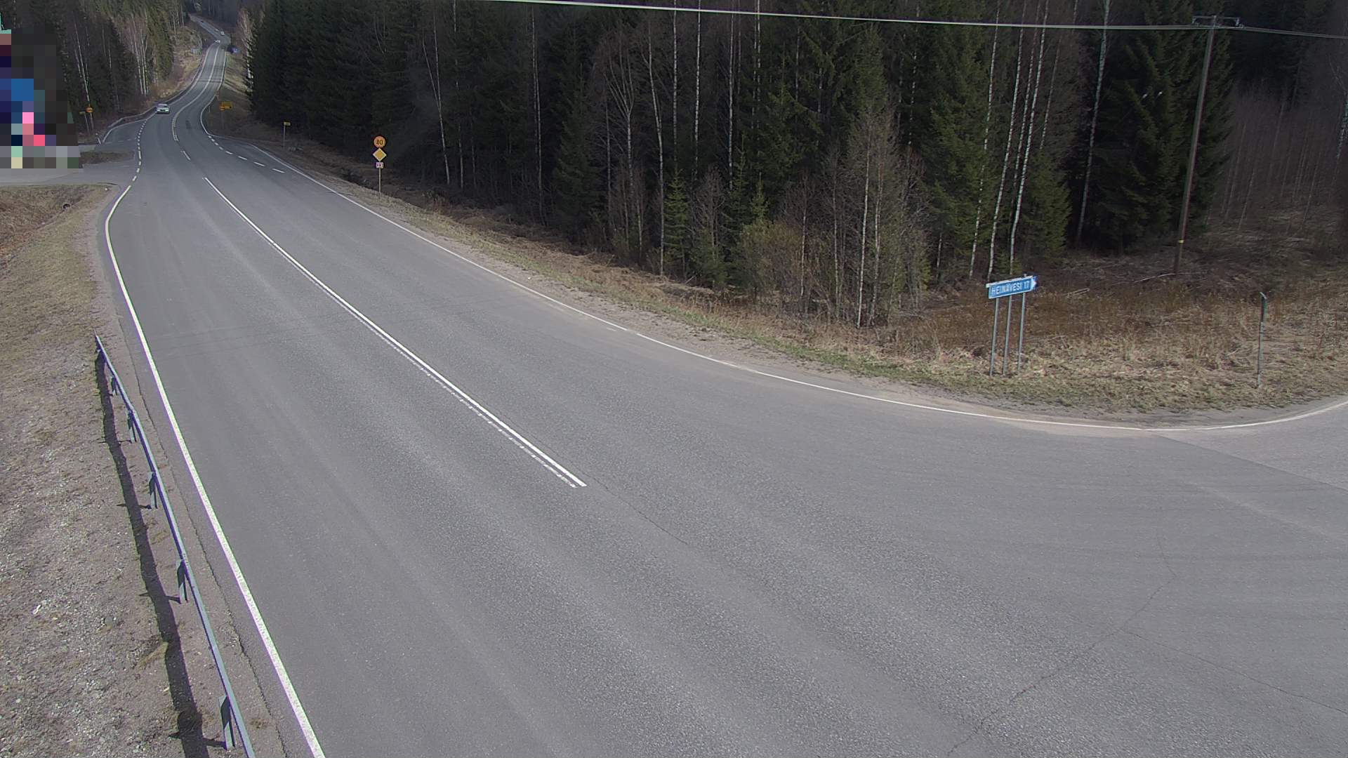 Weather Camera Image Tie 23, Heinävesi, Lamminpää, Heinävesi, Pohjois-Karjala
